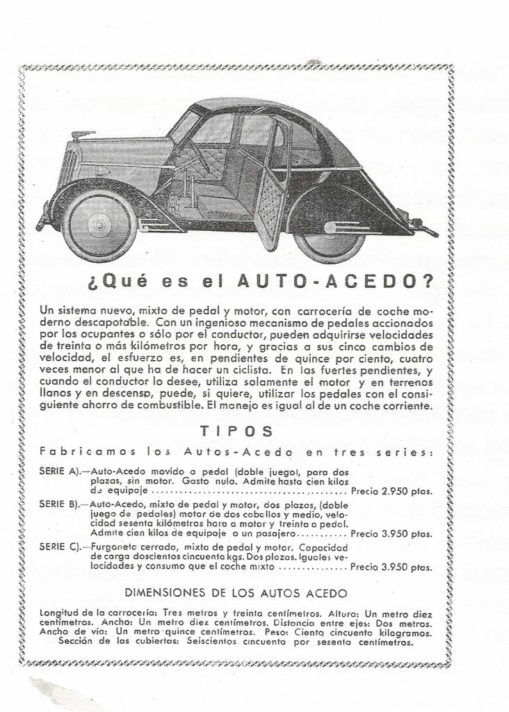 Auto-Acedo