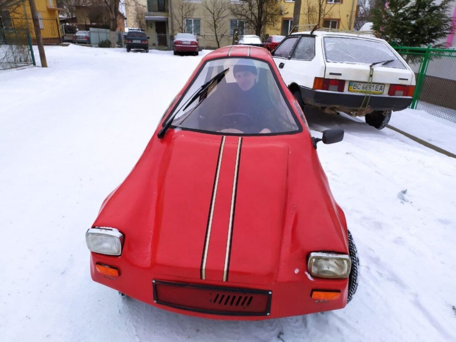 A Man From Ukraine Has Created An Electric Car With A Range Of 120 Km 