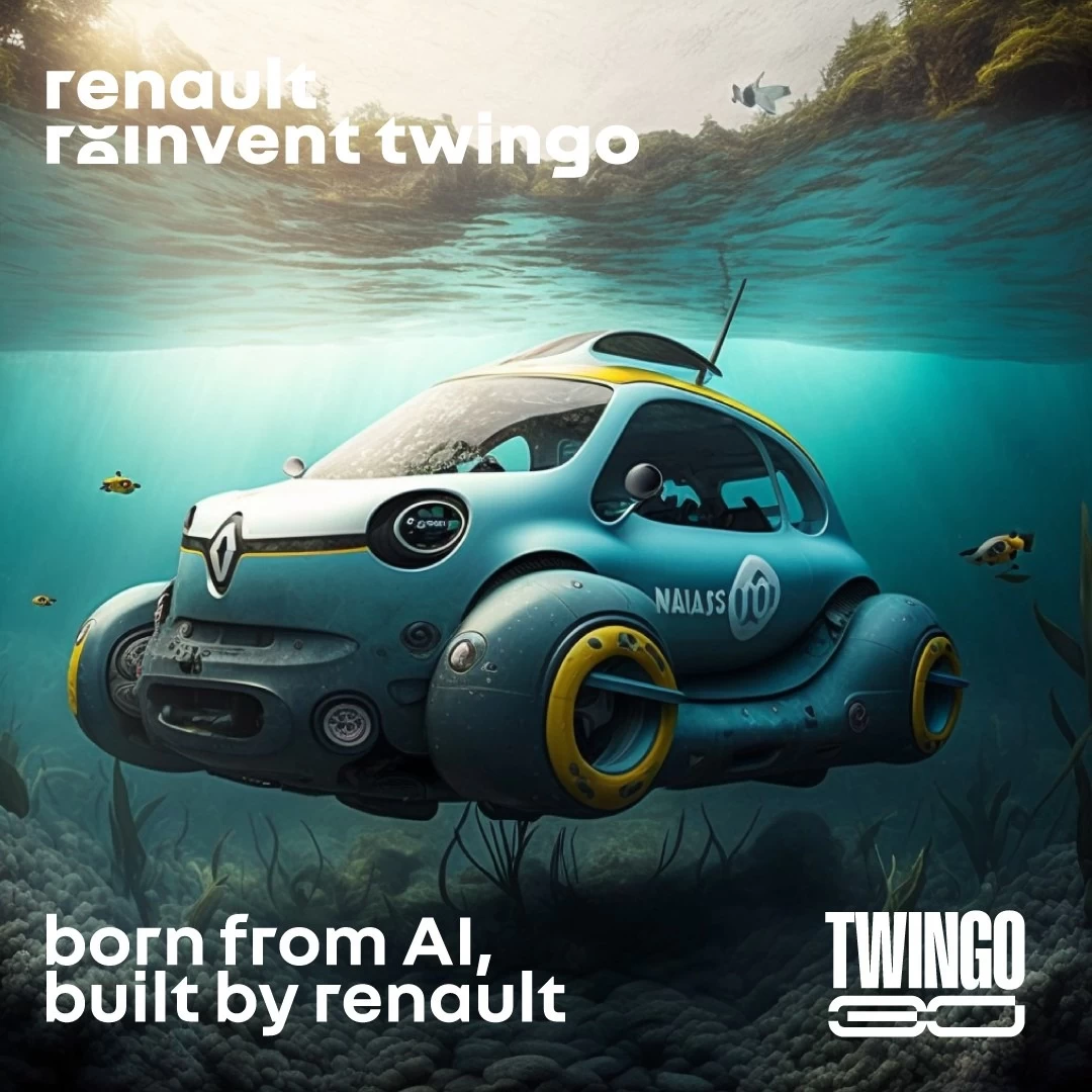 Renault Twingo AI-generated