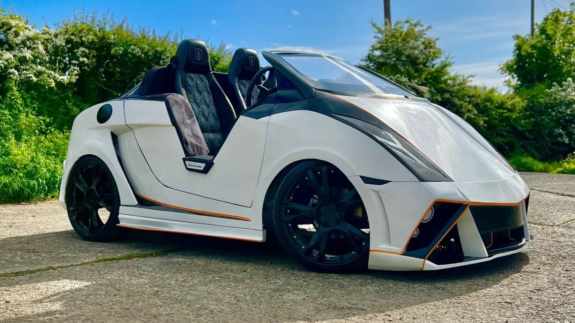 Smartborghini is an Impressive Lamborghini Gallardo Caricature