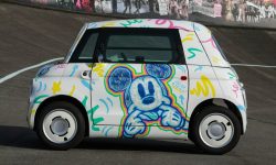 Fiat Topolino Street Art Disney