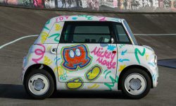 Fiat Topolino Street Art Disney