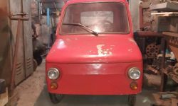 Homemade microcar from Poland