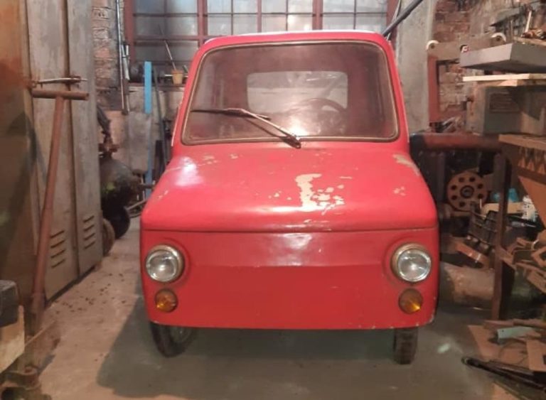 Homemade microcar from Poland