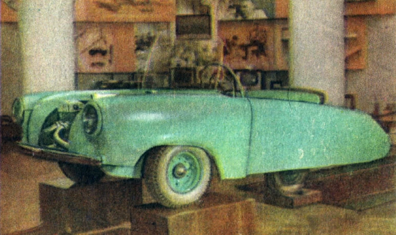 Homemade 3-wheel car from Kazakhstan