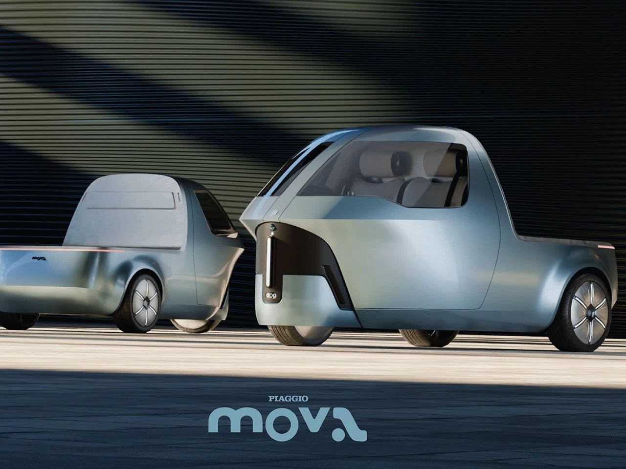 Mova — what a modern successor to the Piaggio truck could be like