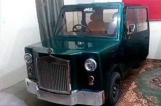 Abdul Majeed’s home built car