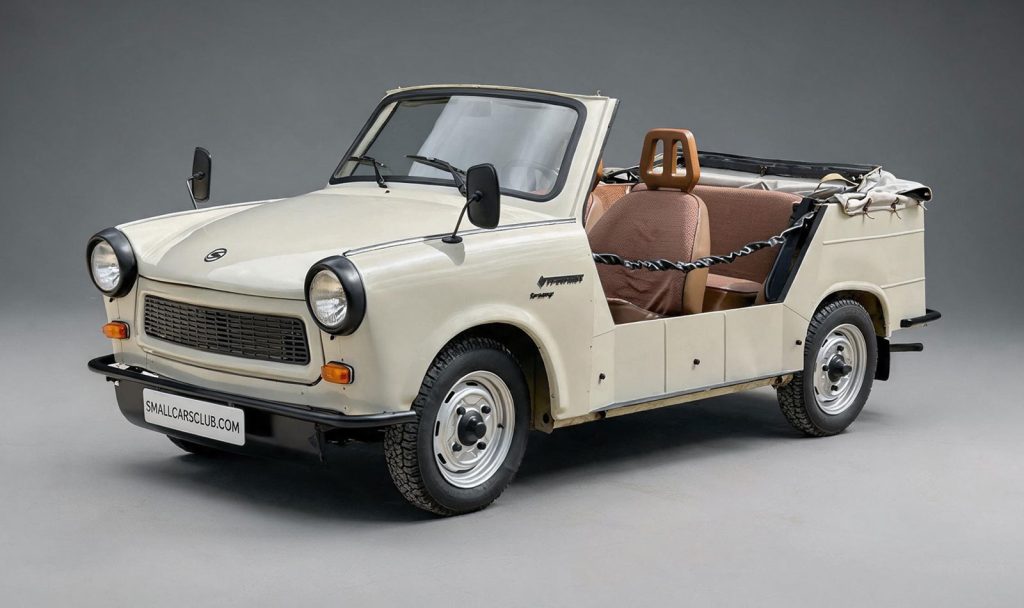 Trabant Tramp, an open-top utility version of the East German Trabant